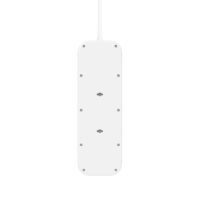 Multiprise Belkin avec ports USB-C (8 prises, 2 ports USB-C) – Blanc – SRB004VF2M Tunisie