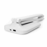 Lampe De Bureau Platinet Rechargeable LED REMUS 5W USB – Blanc -PDL194W Tunisie