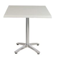 Table Bistrot 80 X 80 Cm Socle Aluminium 4 Branche Sotufab – Noir – TBIS085 Tunisie