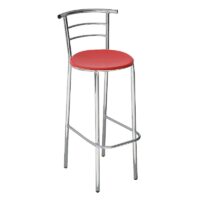 Tabouret Chromé Casa Assise En Werzalit – Wingue – TABC0002 Tunisie