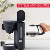 Cafetière Programmable Moulinex 1000 W FG2M2810 Morning Bleu Nuit Tunisie