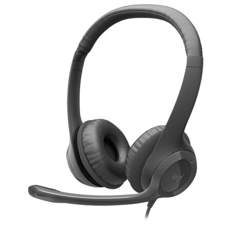 Casque Logitech USB-C Stéréo H390 Noir – 981-001576 Tunisie