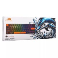 Clavier Gamer Filaire BARACUDA BGK-03111 Dolphin Red Switch Noir – BGK-03111 Tunisie