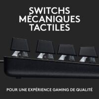 Clavier Gamer Filaire Logitech G413 TKL SE  Noir – 920-010444 Tunisie