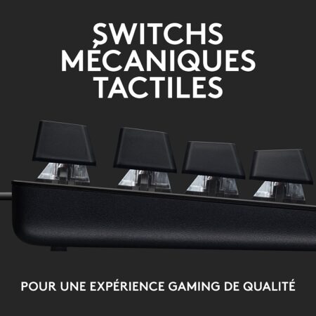 Clavier Gamer Filaire Logitech G413 TKL SE  Noir – 920-010444 Tunisie