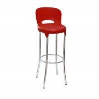 Tabouret Dallas Socle Chromé – Vert – TABC0010VR Tunisie