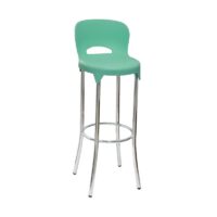 Tabouret Dallas Socle Chromé – Rouge – TABC0010RG Tunisie
