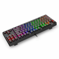 Clavier Gaming Filaire Mécanique T-Dagger Vex 87 TKL RGB – Noir – T-TGK332 Tunisie