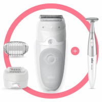 Épilateur Braun Silk épil 5 Wet & Dry SES5-805 Blanc & Gris Tunisie