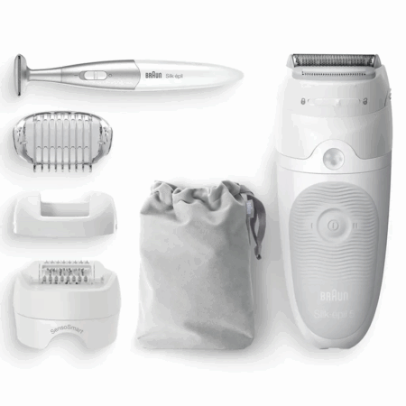 Épilateur Braun Silk épil 5 Wet & Dry SES5-805 Blanc & Gris Tunisie