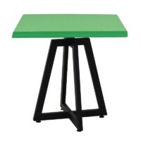 Table Bistrot Mega 70×70 Cm Werzalit Socle Métallique Sotufab – Orange – TBIS135 Tunisie