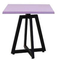 Table Bistrot Mega 70×70 Cm Werzalit Socle Métallique Sotufab – Rouge – TBIS135 Tunisie