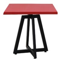 Table Bistrot Mega 70×70 Cm Werzalit Socle Métallique Sotufab – Violet – TBIS135 Tunisie