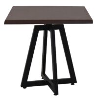 Table Bistrot Mega 70×70 Cm Werzalit Socle Métallique Sotufab – Wingue – TBIS135 Tunisie