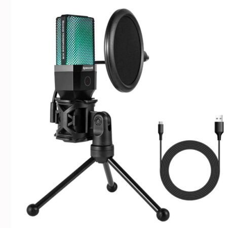 Microphone Redragon ADNE GM212 Noir Tunisie