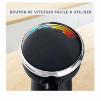 Mixeur Moulinex Quickchef 3 en 1 DD673810 1000 W Noir & Inox Tunisie