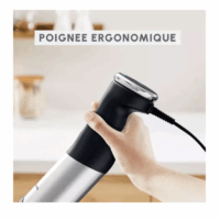 Mixeur Moulinex Quickchef 3 en 1 DD673810 1000 W Noir & Inox Tunisie