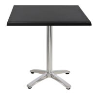 Table Bistrot 80 X 80 Cm Socle Aluminium 4 Branche Sotufab – Redden Wood – TBIS085 Tunisie