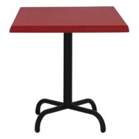 Table Bistrot 70×70 Wz Socle Métallique En Tube Rond – Redden Wood – TBIS093 Tunisie