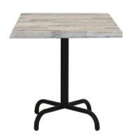 Table Bistrot 70×70 Wz Socle Métallique En Tube Rond – Violet – TBIS093 Tunisie