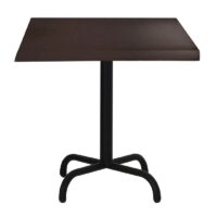 Table Bistrot 70×70 Wz Socle Métallique En Tube Rond – Wingue Rotin – TBIS093 Tunisie