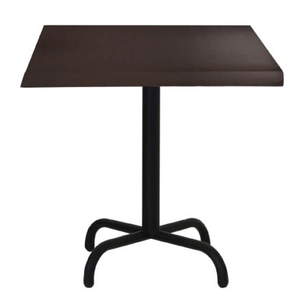 Table Bistrot 70×70 Wz Socle Métallique En Tube Rond – Wingue – TBIS093 Tunisie