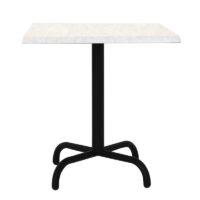 Table Bistrot 70×70 Wz Socle Métallique En Tube Rond – Indien – TBIS093 Tunisie