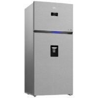 Réfrigérateur Beko NoFrost RDNE700E40DZXP 700 L avec Distributeur D`eau Silver + TV 43 Maxwell Qled Gratuit Tunisie