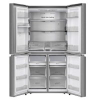 Réfrigérateur Side By Side Hisense RQ5P560NMI1 579 L NoFrost Inverter Inox Tunisie