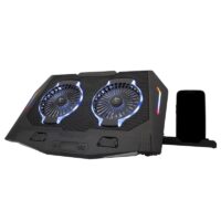 Refroidisseur Gamer WHITE SHARK SHADOW 2 FANS Pour Pc Portable 17.3&Prime; RGB – GCP-10 Tunisie
