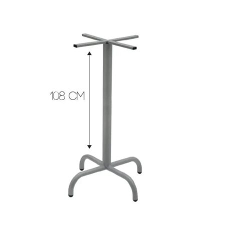 Table Haute 60×60 Cm Werzalit Socle Métallique Sotufab – TPIZ043 Tunisie