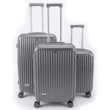 Set De 3 Valises Hund Red HR01 Gris – 8V0000101 Tunisie