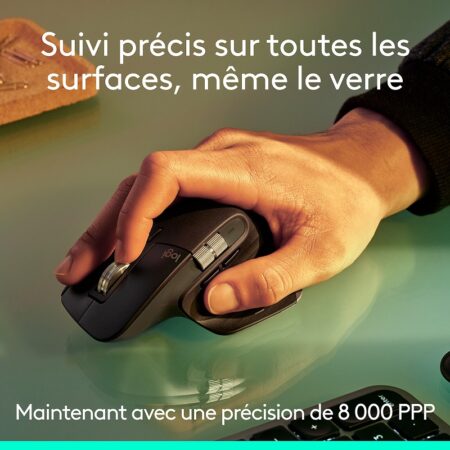 Souris Gamer Sans Fil Logitech MX Master 3S Bluetooth Edition Noir – 910-007501 Tunisie