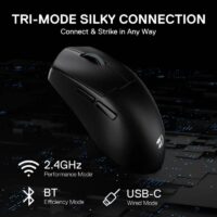 Souris Sans Fil Gamer Redragon K1ng Max Noir – M918-PRO Tunisie