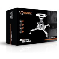 Support Plafond Pour Vidéoprojecteur SBOX PM-18 – Blanc Tunisie