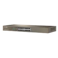 Switch De Bureau Tenda 16-port Gigabit Ethernet – Marron – TEG1016G Tunisie