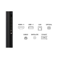 Téléviseur TCL 98C6K 4K UHD Smart TV Mini LED Noir Tunisie