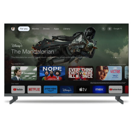 Téléviseur Thomson 50QG4S14 QLED Side Feet Google TV Noir Tunisie