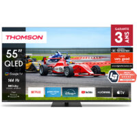 Téléviseur Thomson 50QG7C14 Smart QLED Pro Google Tv Noir Tunisie