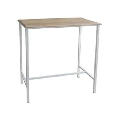 Table Haute Alba 110×60 Cm Socle Blanc Sotufab – Denver – TPIZ039DV Tunisie