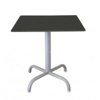 Table Bistrot 70×70 Cm Compact Socle Peinture Sotufab – Blanc – TBIS104 Tunisie