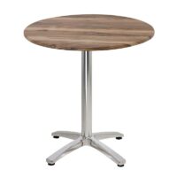 Table Bistrot D70 Cm Werzalit Socle Allum 4 Branches Sotufab – TBIS028 Tunisie