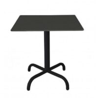 Table Bistrot 70×70 Cm Compact Socle Peinture Sotufab – Noir – TBIS104 Tunisie