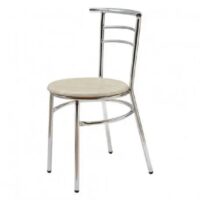 Chaise Chromé Casa Assise Décor – Blanc – CHC0043 Tunisie
