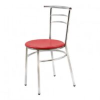 Chaise Chromé Casa Assise Décor – Noir – CHC0043 Tunisie