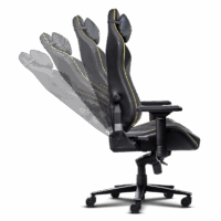 Chaise Gaming Trust GXT721 Ruya Pro Premium Avec Accoudoirs – Noir – 25186 Tunisie