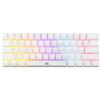 Clavier Gaming Baracuda Dolphin Red Switch – Blanc -BGK-03211 Tunisie