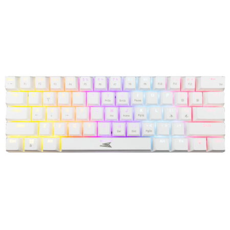 Clavier Gaming Baracuda Dolphin Red Switch – Blanc -BGK-03211 Tunisie