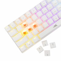 Clavier Gaming Baracuda Dolphin Red Switch – Blanc -BGK-03211 Tunisie