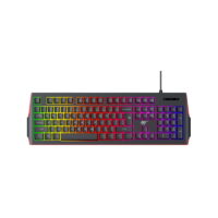 Clavier Gaming Baracuda Dolphin Red Switch – Blanc -BGK-03211 Tunisie